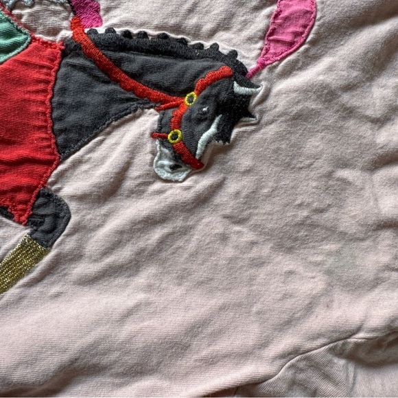 Mini Boden Knight Graphic Long Sleeve Shirt - Light Pink 6-7 - Picture 7 of 7